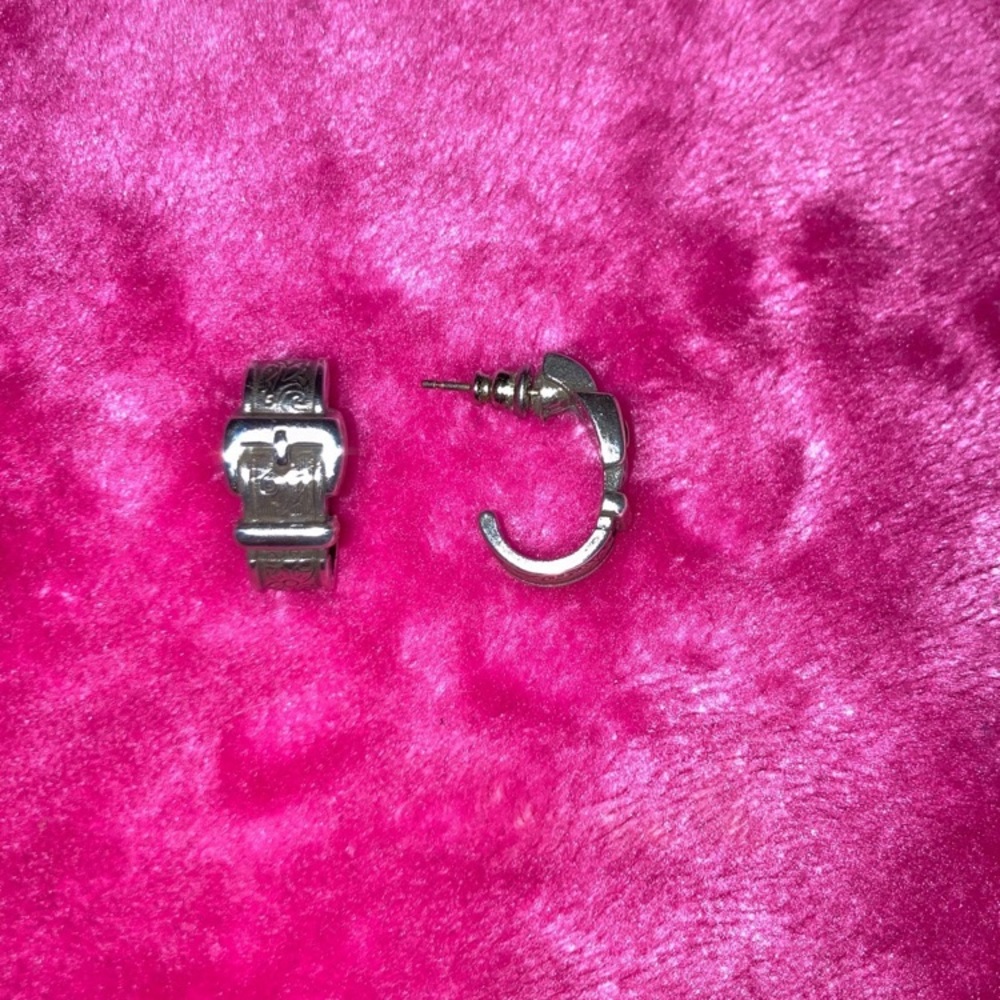 Brighton Belt Buckle Earrings